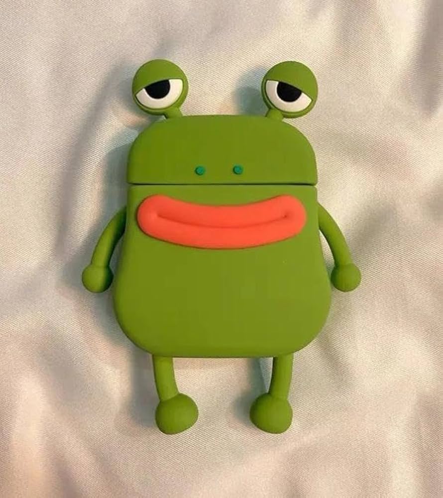 Amazon | カエル 蛙 イヤホンカバー シリコンケース イヤホン